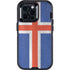 Iceland Flag Distressed Otterbox Defender iPhone Skin
